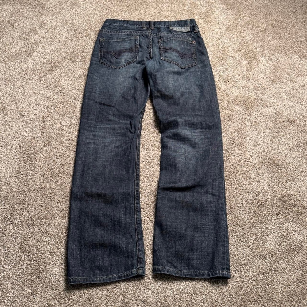 G BY GUESS "CALAN LOW STRAIGHT" INDIGO BLUE DENIM